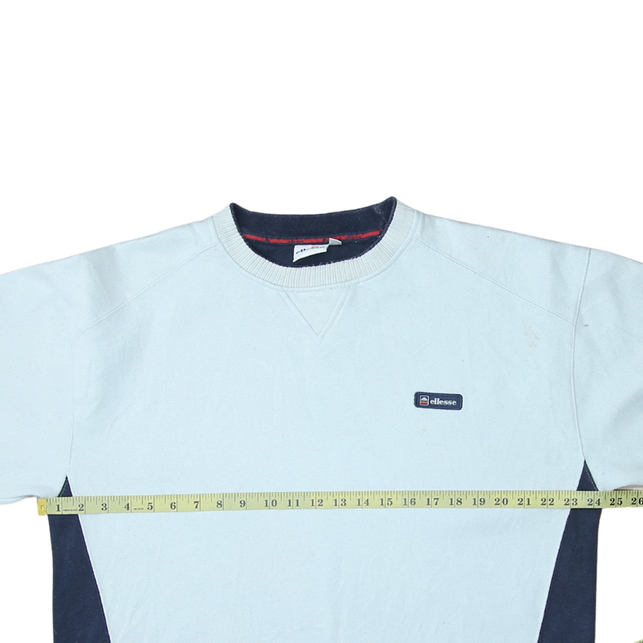 Ellesse Men's White XL Pullover Sweatshirt Classic Logo Vintage