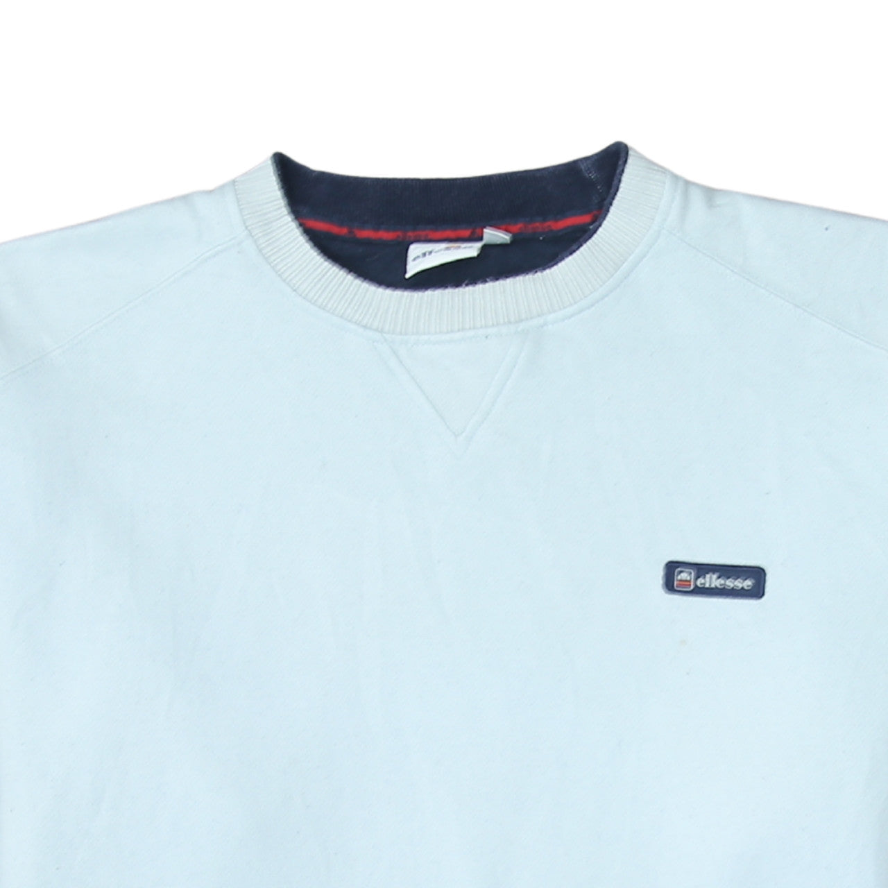 Ellesse Men's White XL Pullover Sweatshirt Classic Logo Vintage
