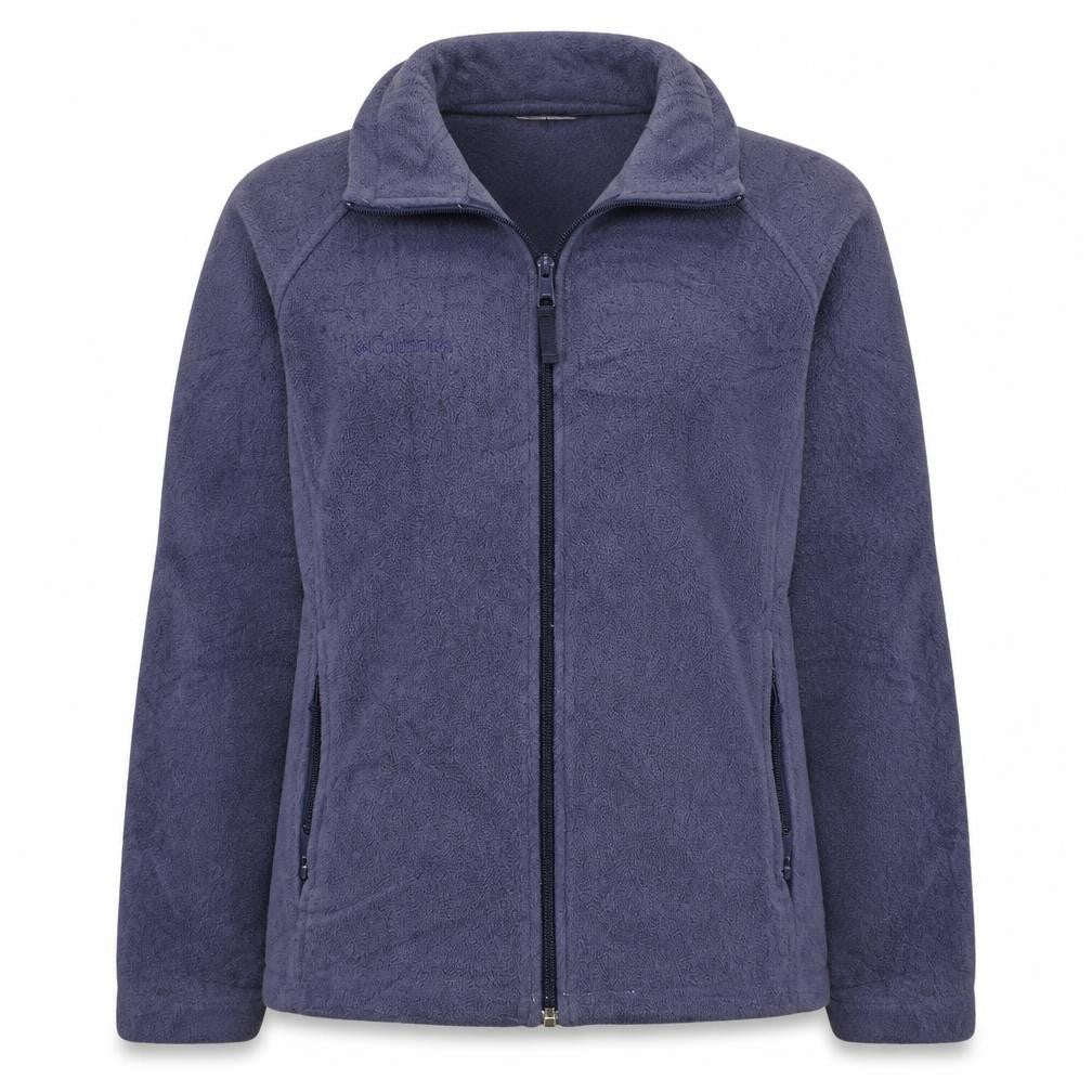 Columbia Women's Purple Fleece Full Zip Jacket Size M