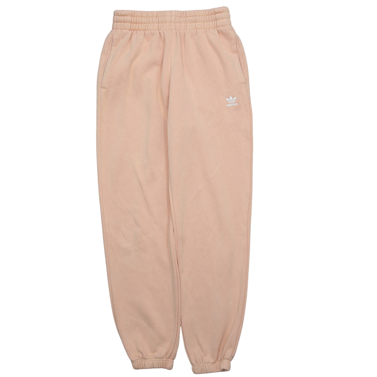 Adidas Womens Pink Sweatpants Size 8 Regular Fit Fleece Jogger