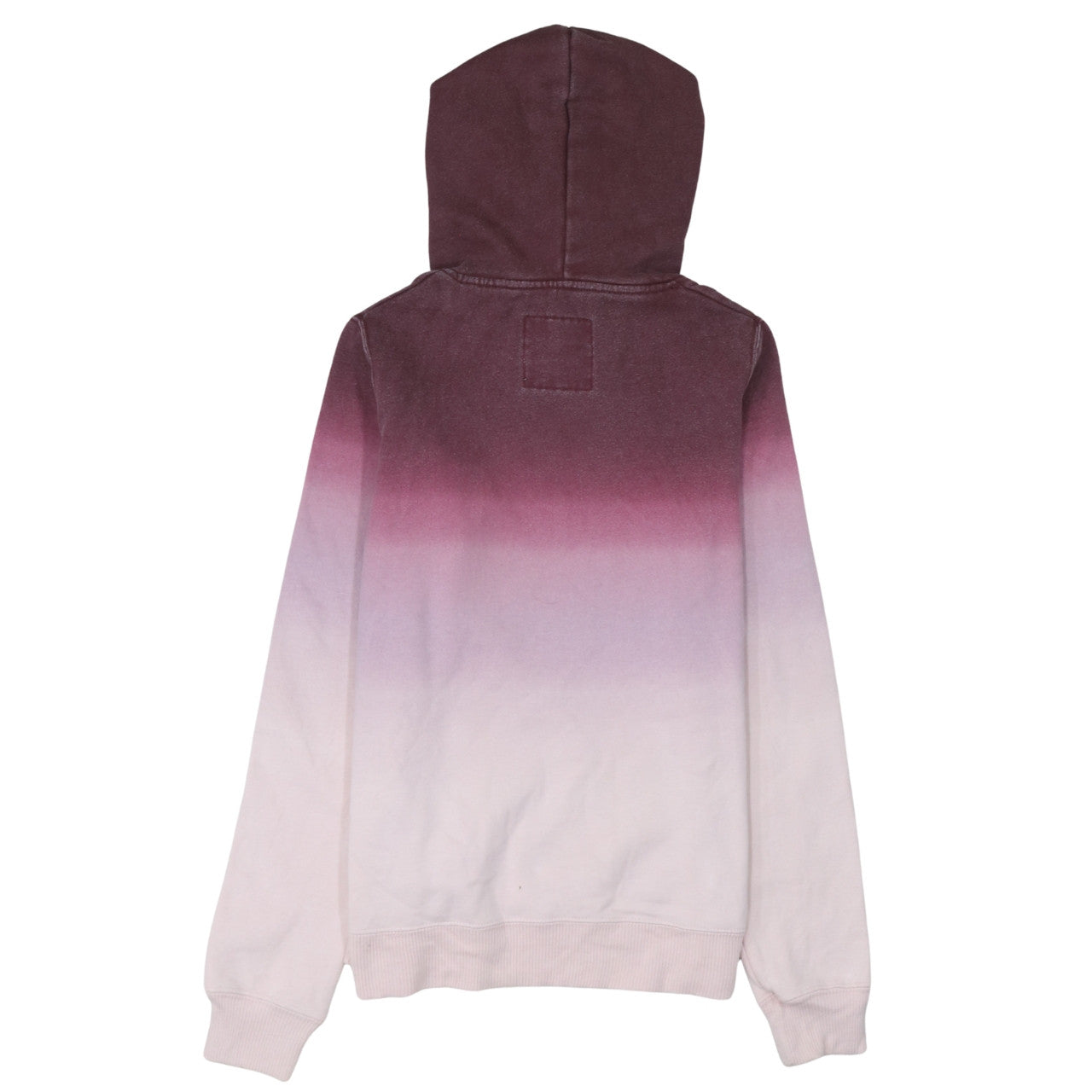 Hollister Women’s Pink Ombre Pullover Hoodie XS Cotton Blend