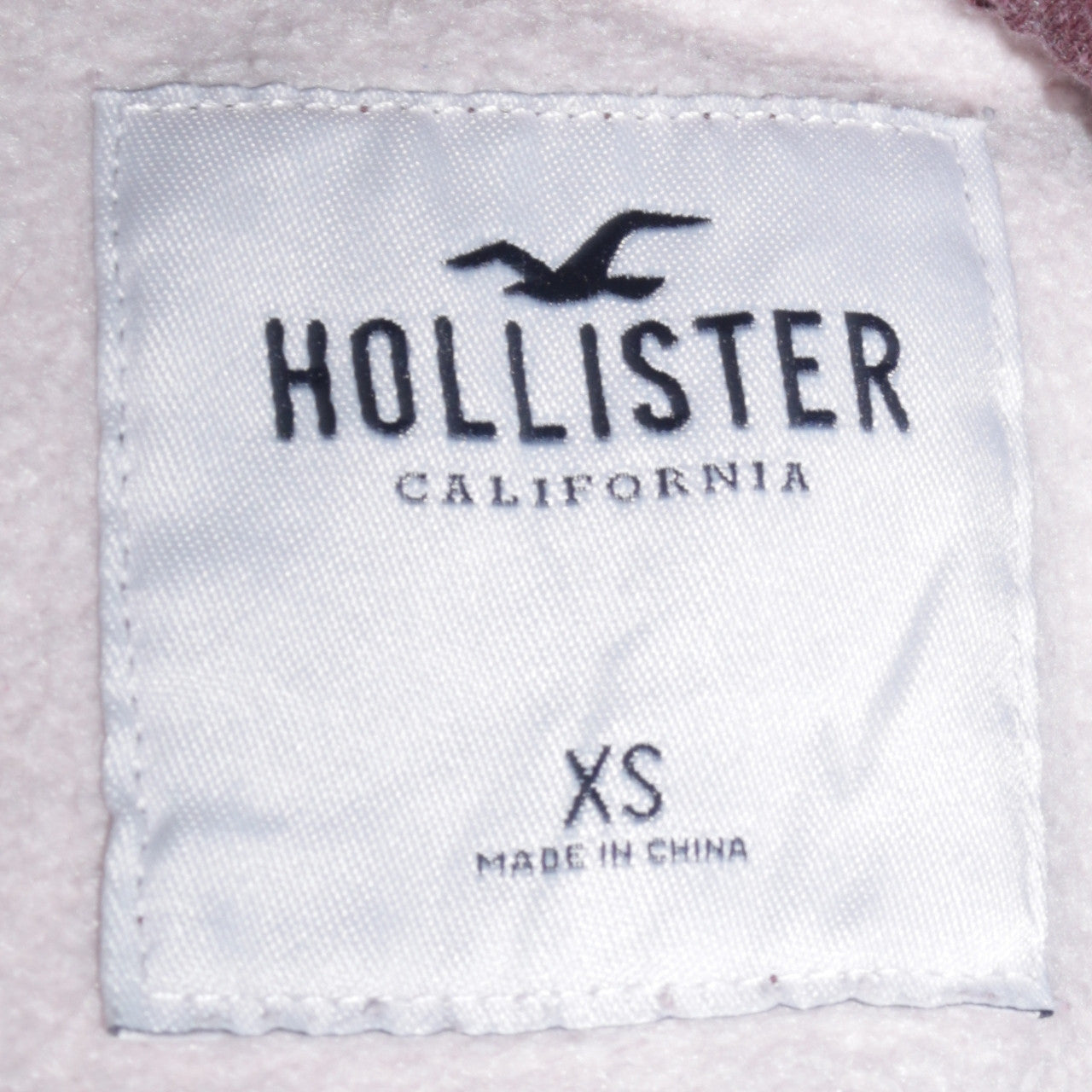 Hollister Women’s Pink Ombre Pullover Hoodie XS Cotton Blend