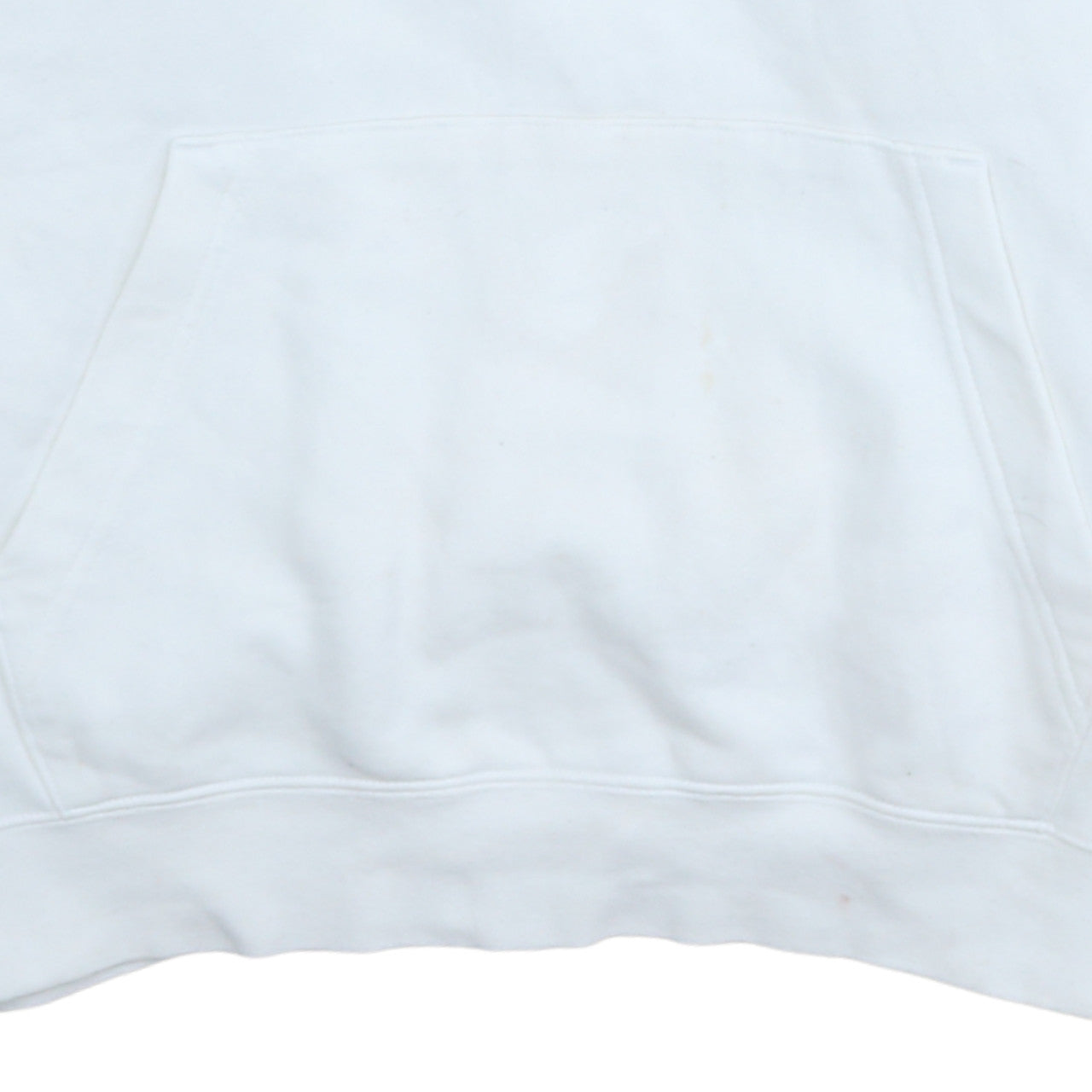 Nike Men's White Pullover Hoodie L Regular Fit Sportswear