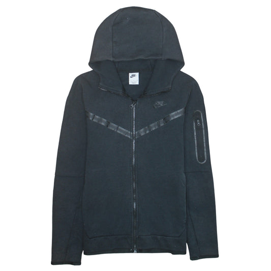 Nike Men's Black Full Zip Hoodie Size S Regular Fit Sportswear
