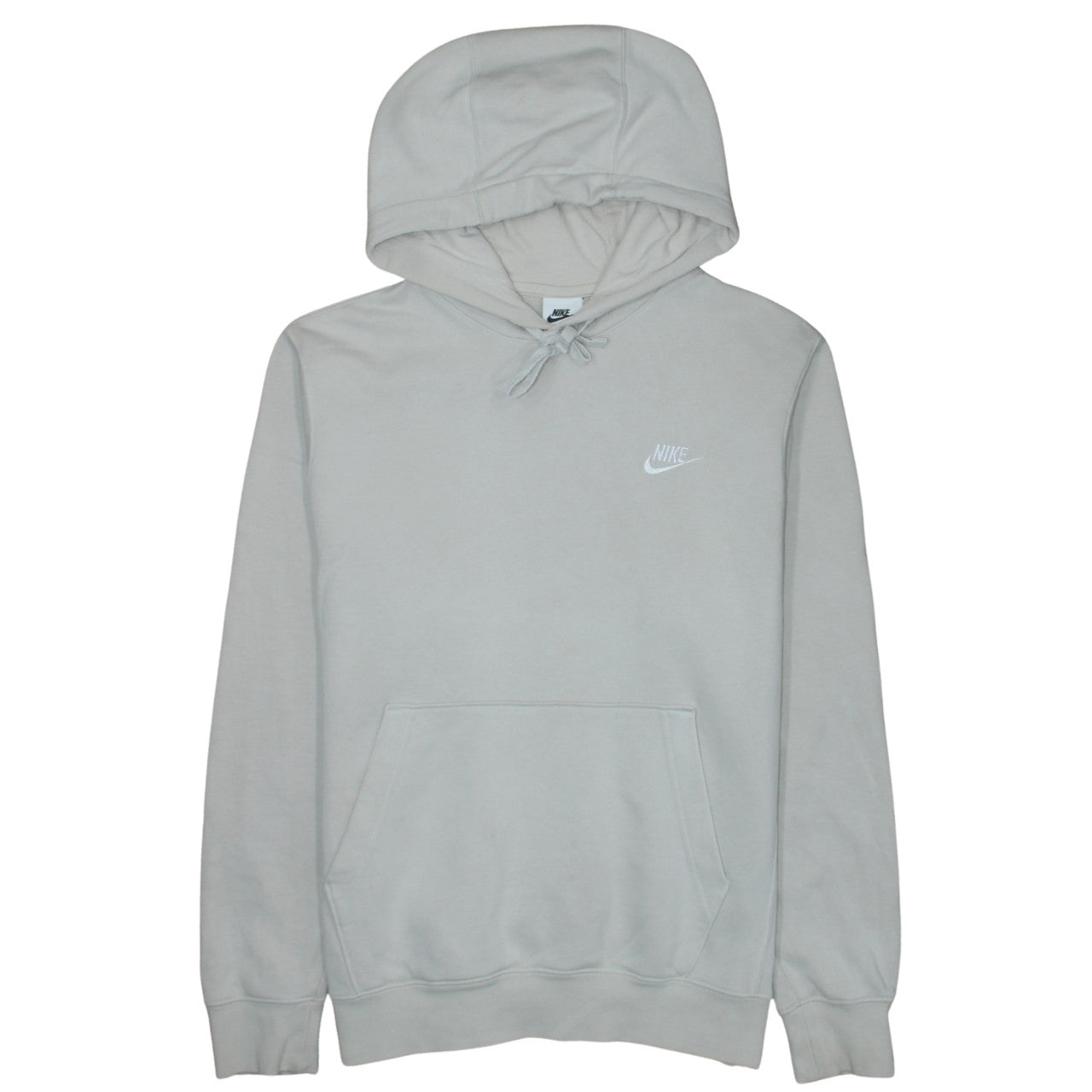 Nike Men's Grey Pullover Hoodie Small Classic Fit Sweatshirt