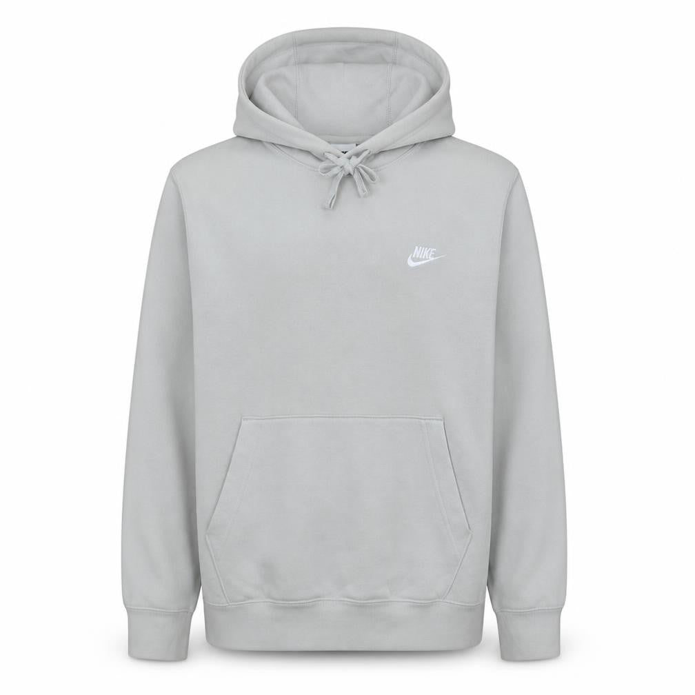 Nike Men's Grey Pullover Hoodie Small Classic Fit Sweatshirt