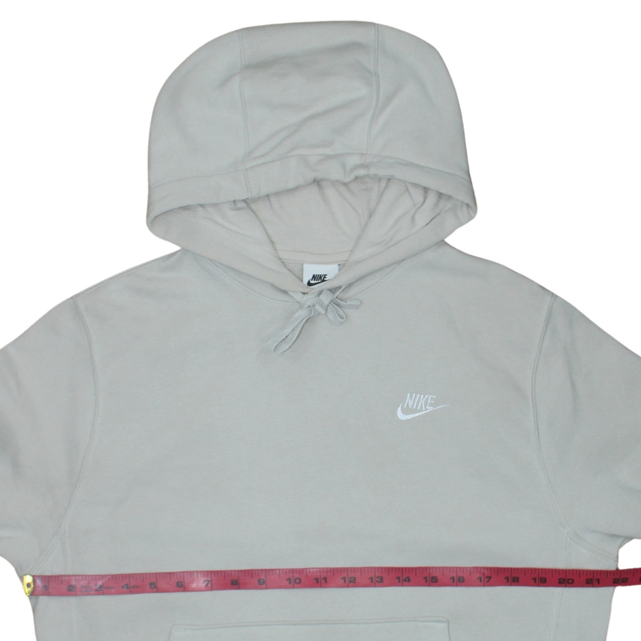 Nike Men's Grey Pullover Hoodie Small Classic Fit Sweatshirt