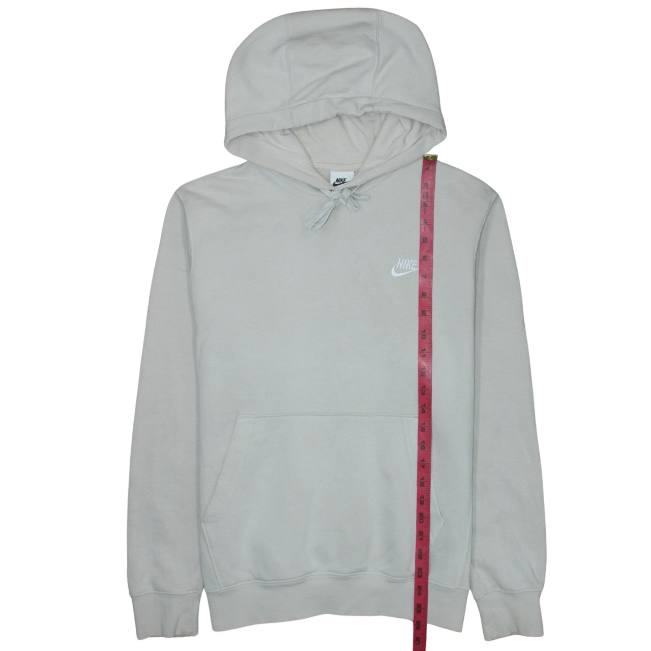 Nike Men's Grey Pullover Hoodie Small Classic Fit Sweatshirt