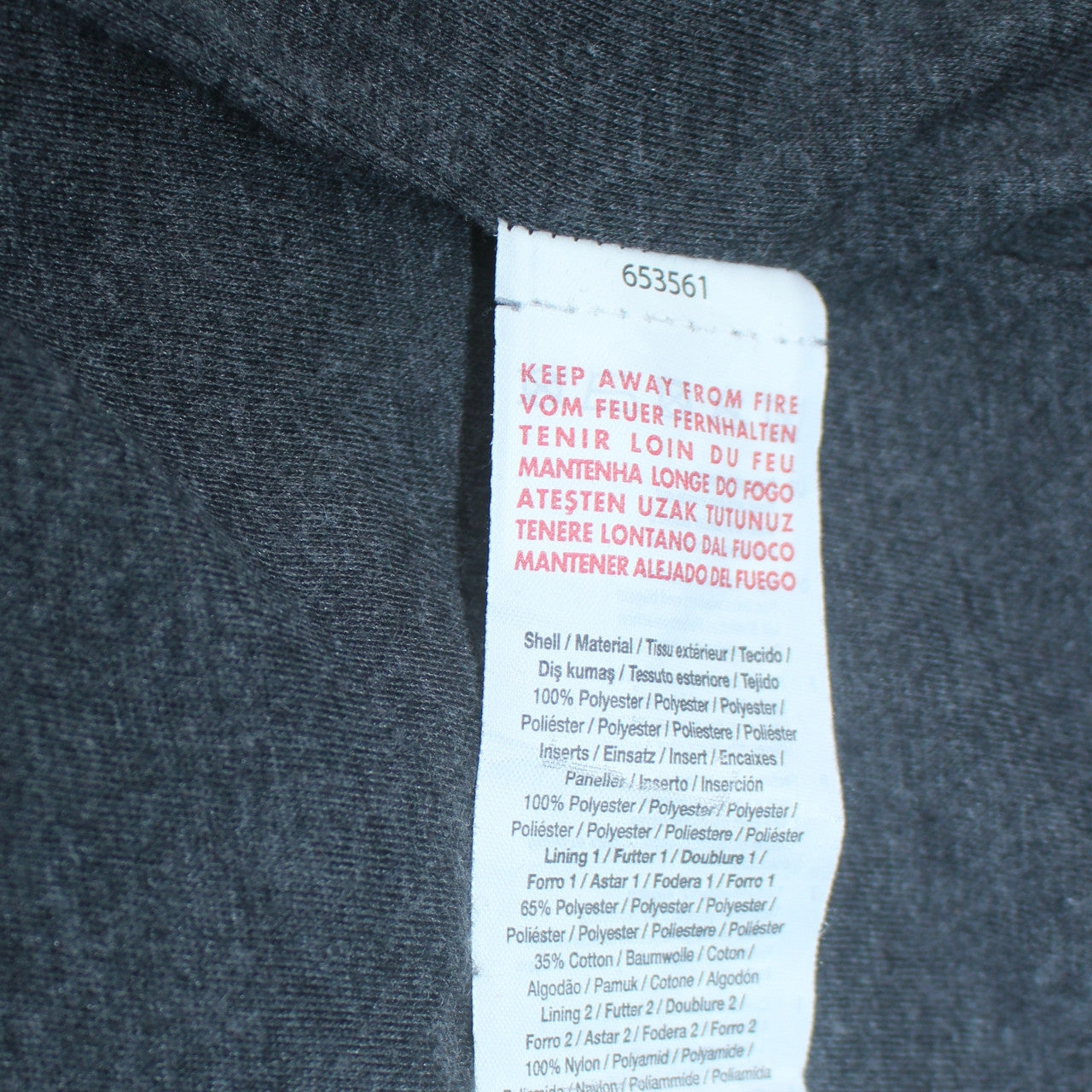 Puma Men's Black 2XL Track Jacket Lightweight Full Zip Sportswear