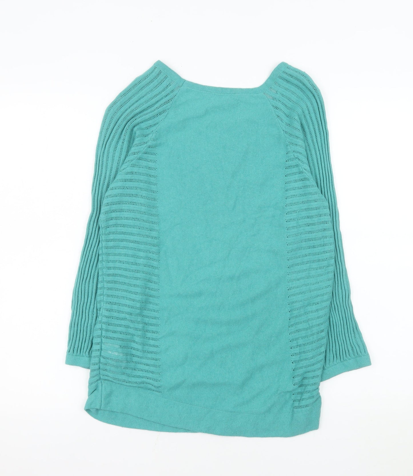Marks and Spencer Per Una Women's Green Knit Blouse Size 12