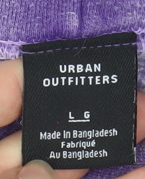 Urban Outfitters Men’s Purple Graphic Pullover Hoodie L