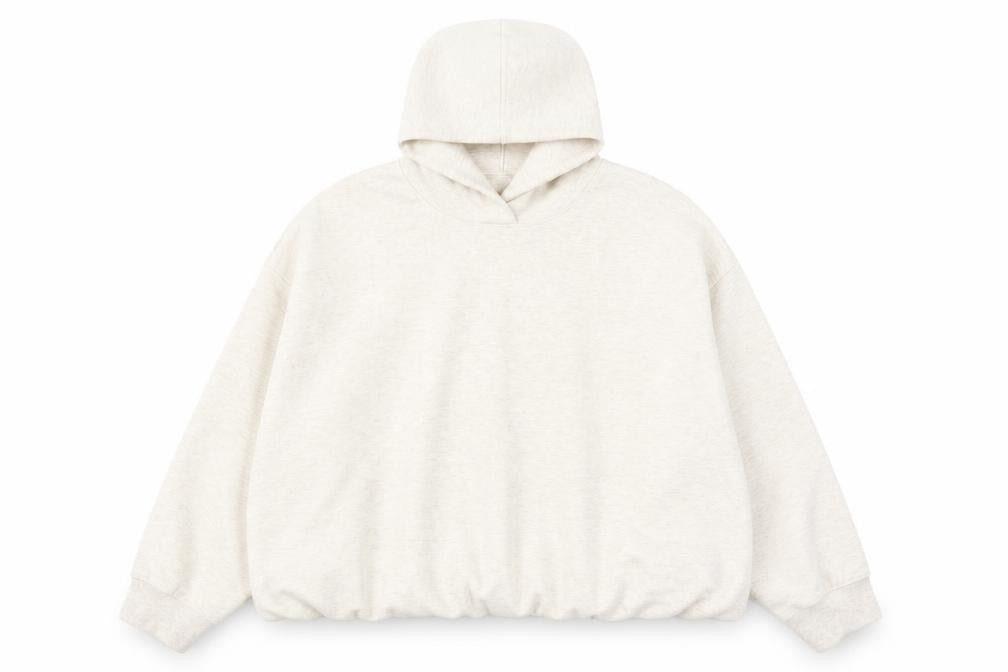 Marks & Spencer Womens Beige XL Pullover Hoodie Cotton Blend