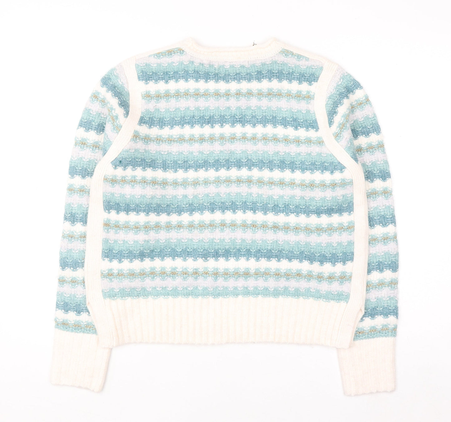 Marks and Spencer Per Una Women's Multicoloured S Crew Neck Jumper