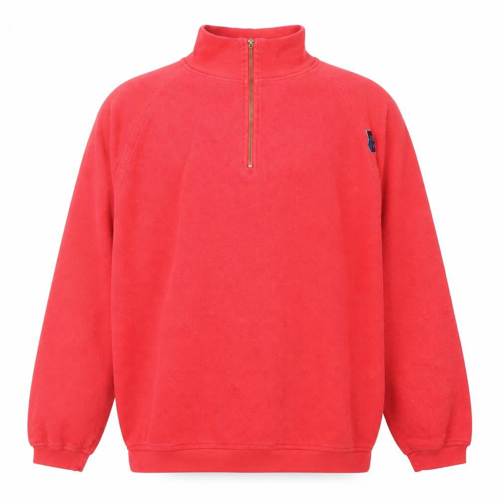 TAO Joy-Sportswear Men's Red XL 1/2 Zip Sweatshirt