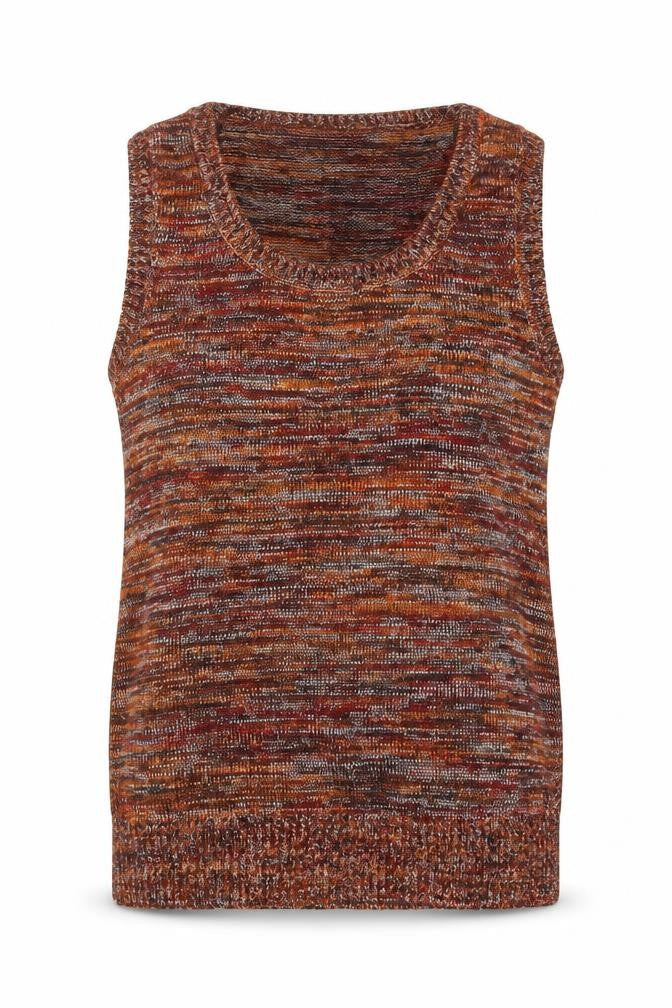 Warehouse Women's Multicoloured Knit Tank Top Size 6