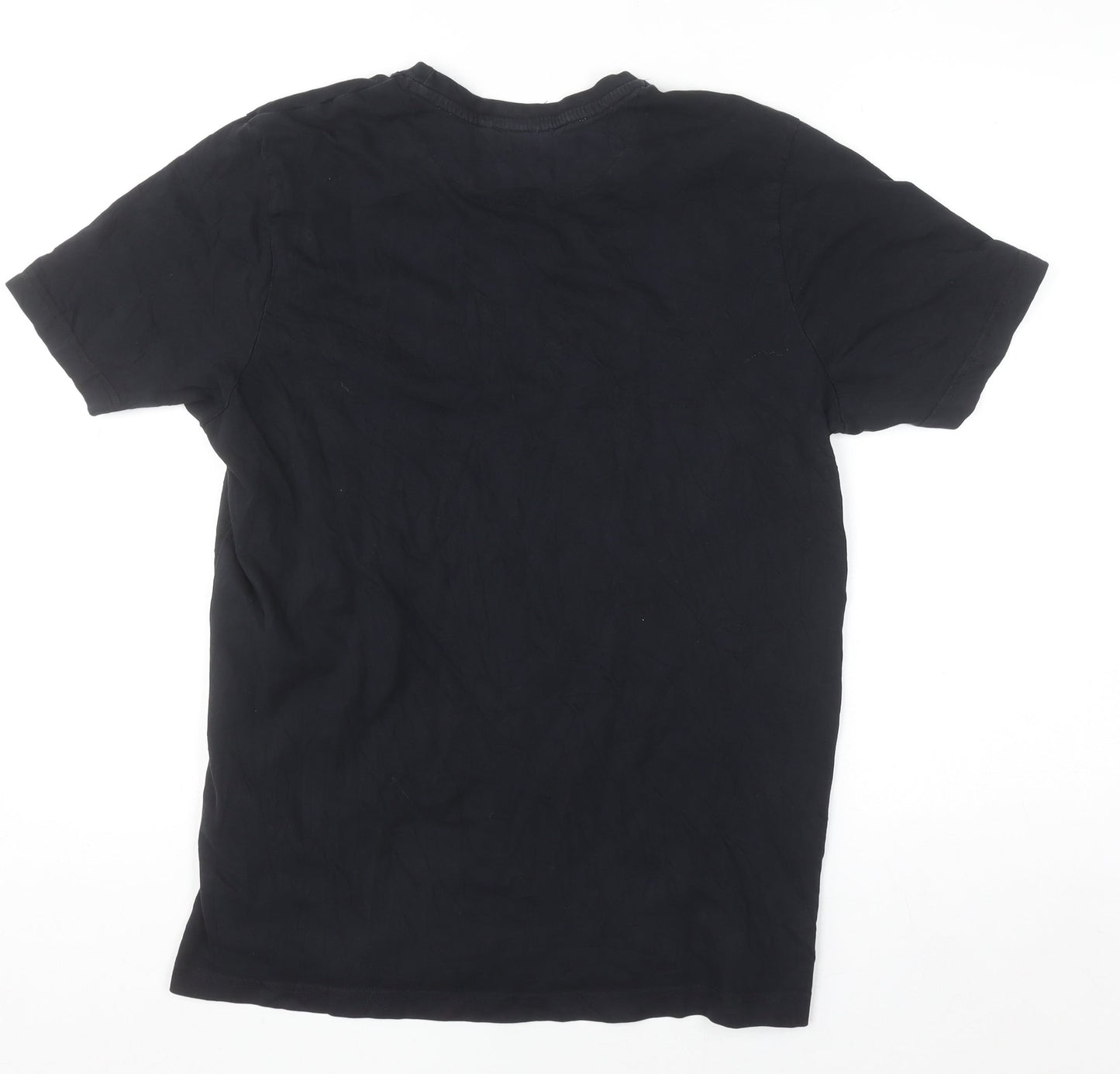 Slazenger Men's Black XL Crew Neck Cotton Short Sleeve T-Shirt