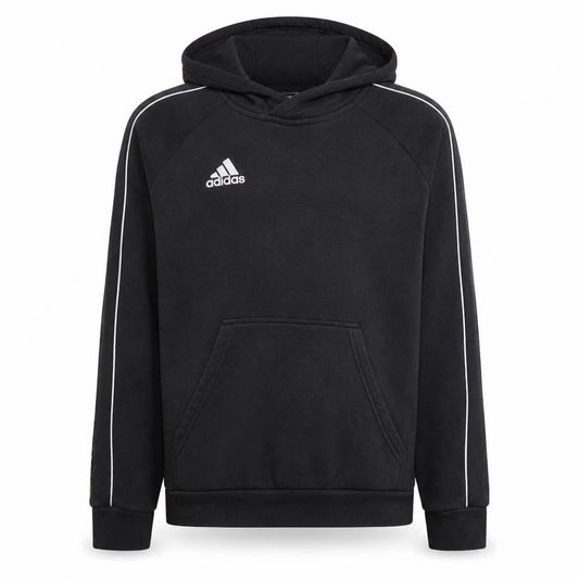 Adidas Boys Black Pullover Hoodie 13-14 Years Sports Fleece Jumper