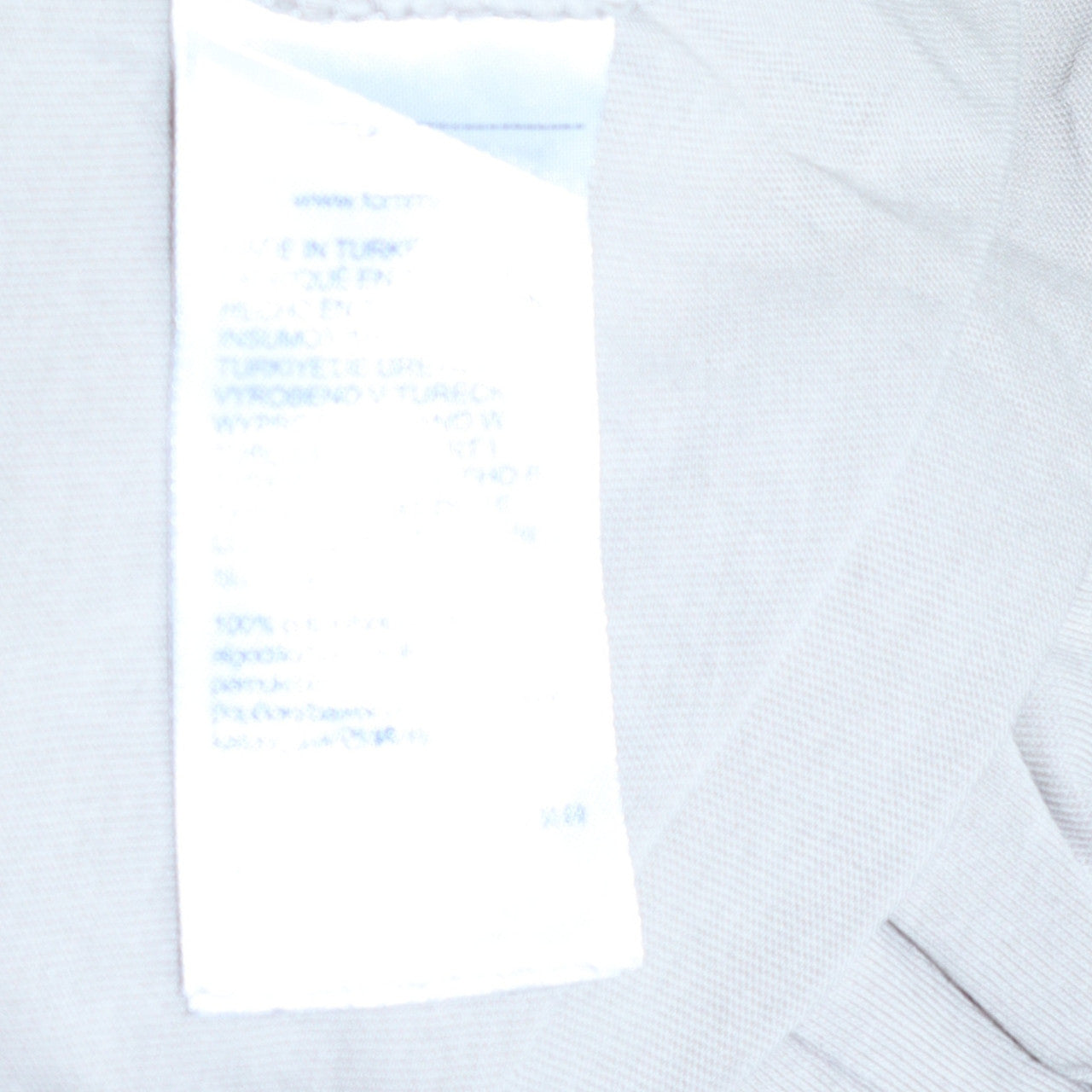 Tommy Jeans Men's Beige Cotton Logo T-Shirt Size S