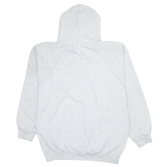Champion Men's Grey XL Pullover Hoodie with Logo and Pocket