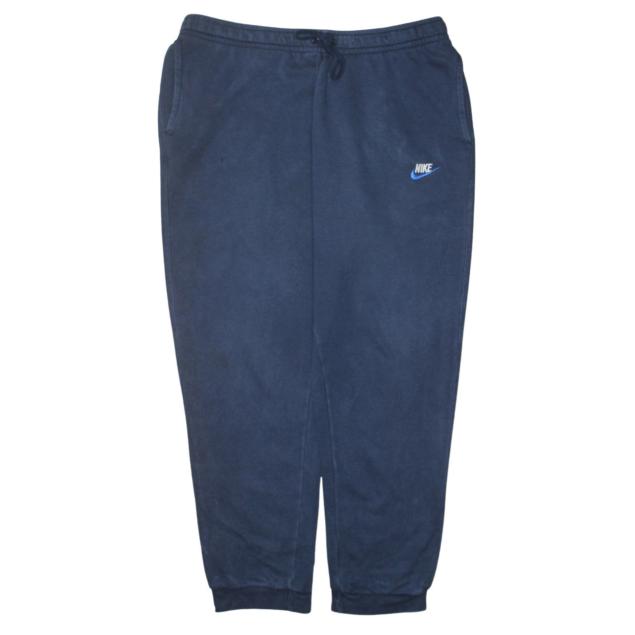 Nike Men Blue XL Fleece Joggers Sweatpants Regular Fit
