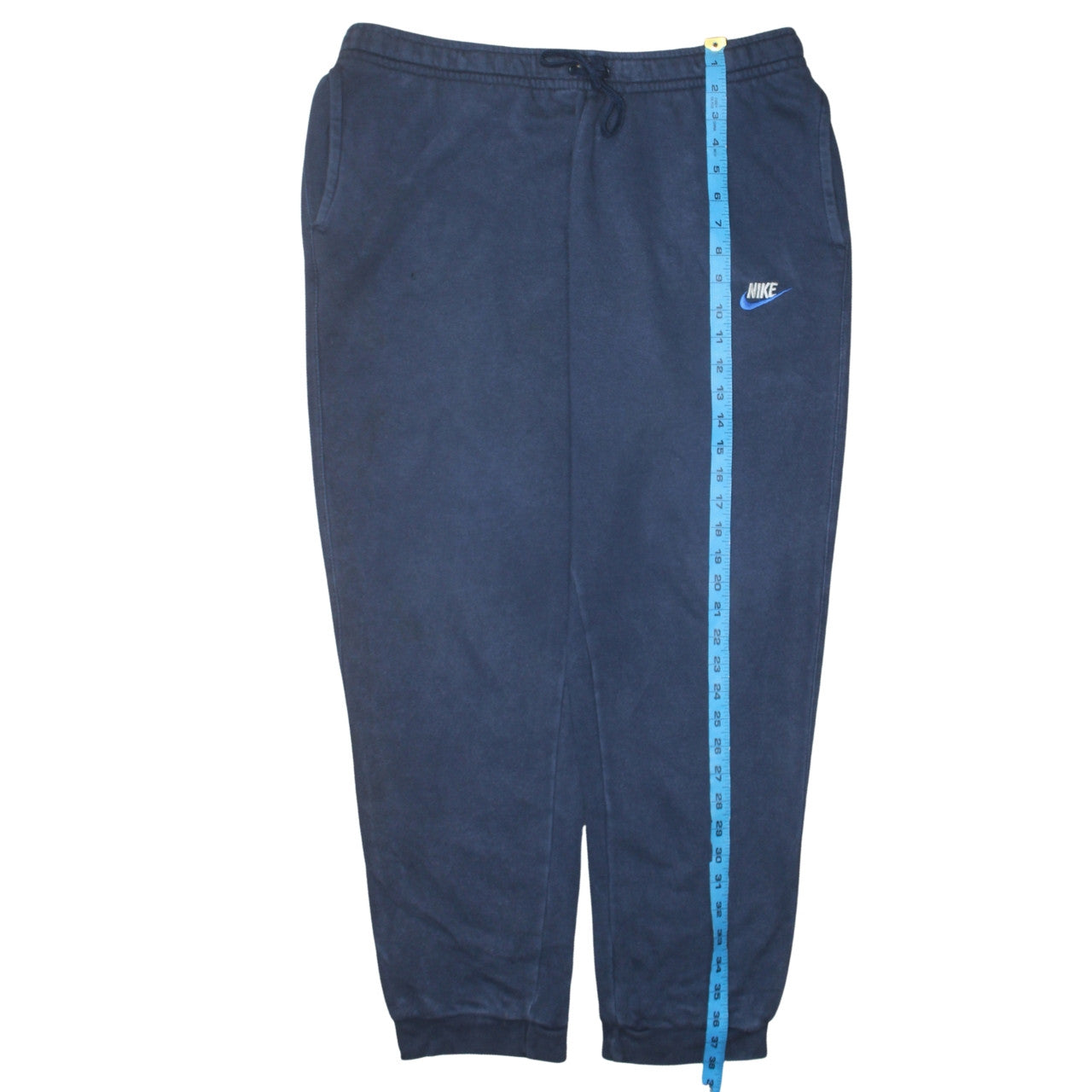 Nike Men Blue XL Fleece Joggers Sweatpants Regular Fit