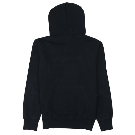 Champion Men's Black Pullover Hoodie Small Embroidered Logo