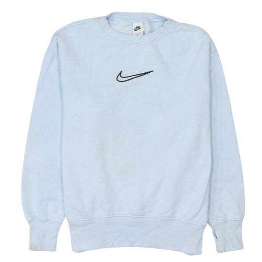 Nike Men’s Blue XS Pullover Sweatshirt Crew Neck Fleece