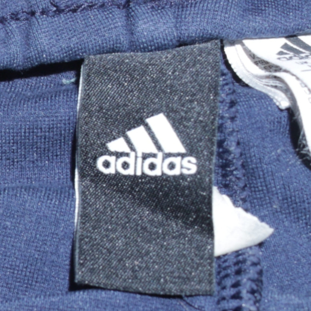 Adidas Men's Blue Jogger Trousers M Regular Fit Cotton Blend