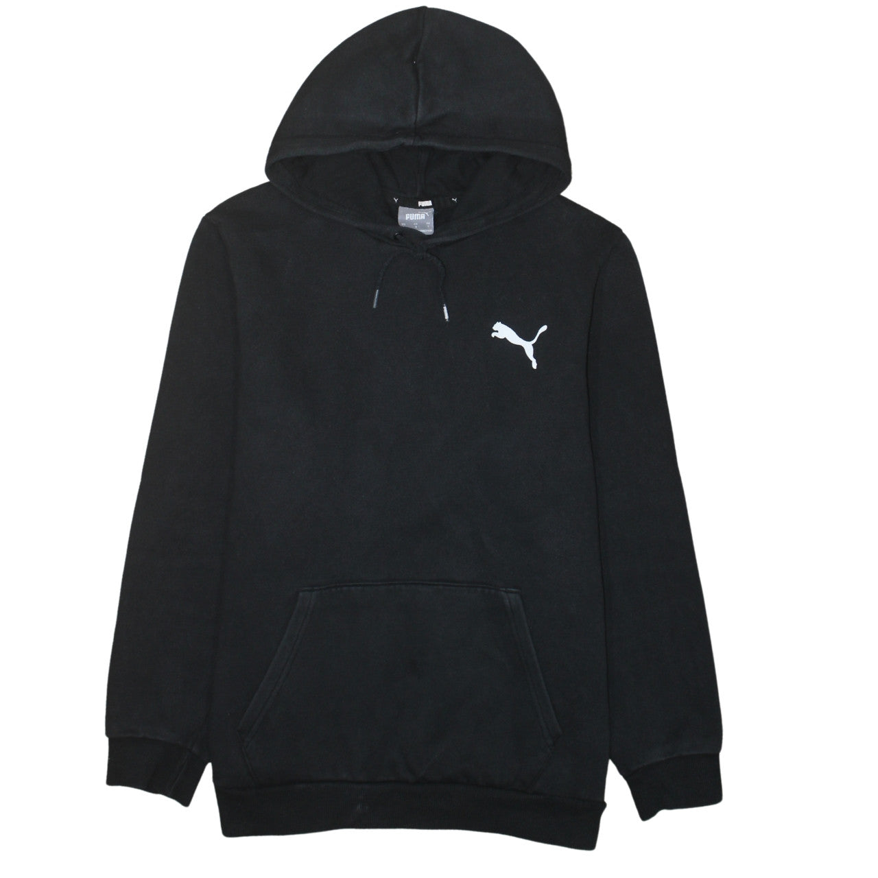 Puma Men's Black Pullover Hoodie Size S Regular Fit Sportswear