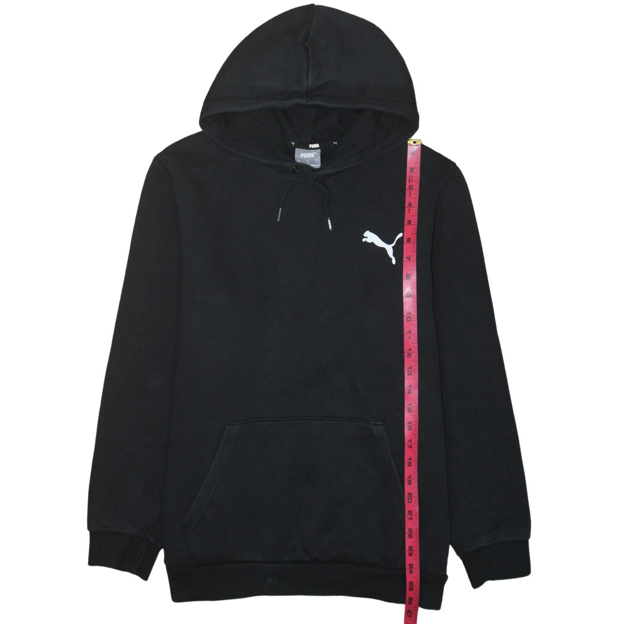Puma Men's Black Pullover Hoodie Size S Regular Fit Sportswear