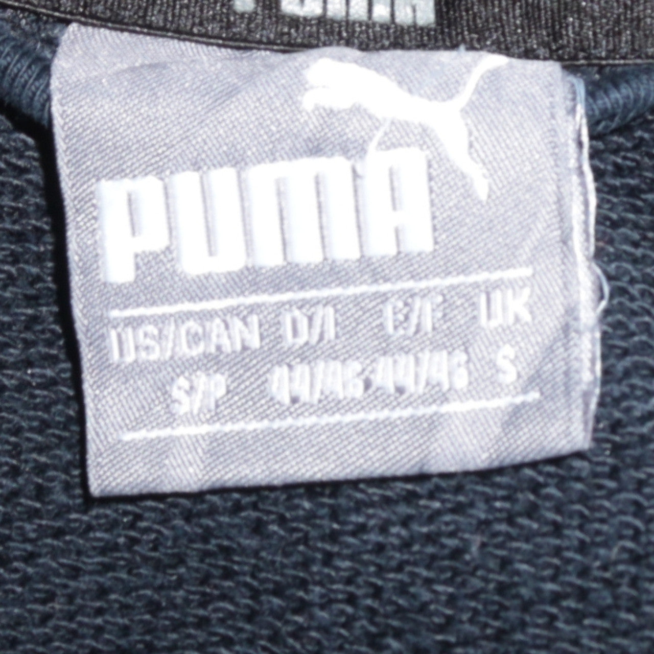 Puma Men's Black Pullover Hoodie Size S Regular Fit Sportswear