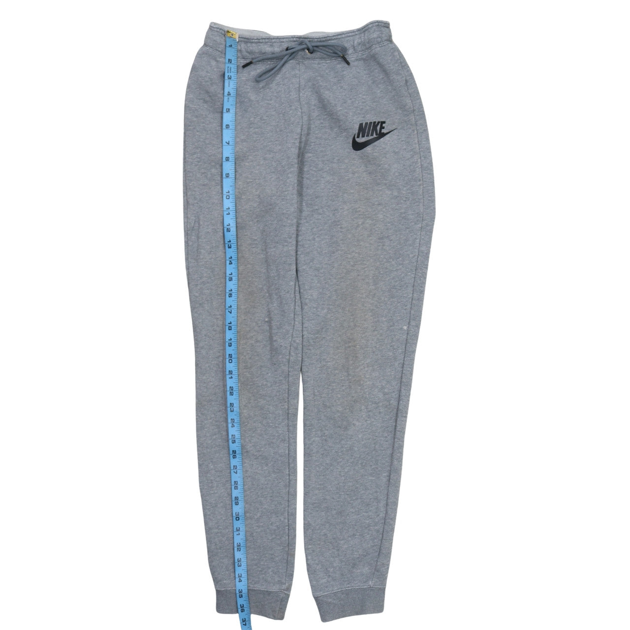 Nike Men Grey Jogger Sweatpants Small Regular Tapered Fit Activewear