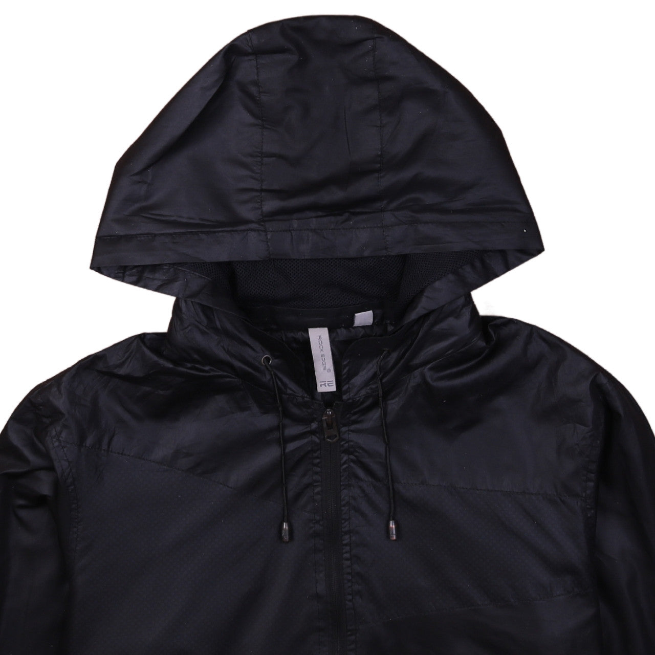 Jonx Wugi Men's Black Full Zip Hooded Jacket Size L