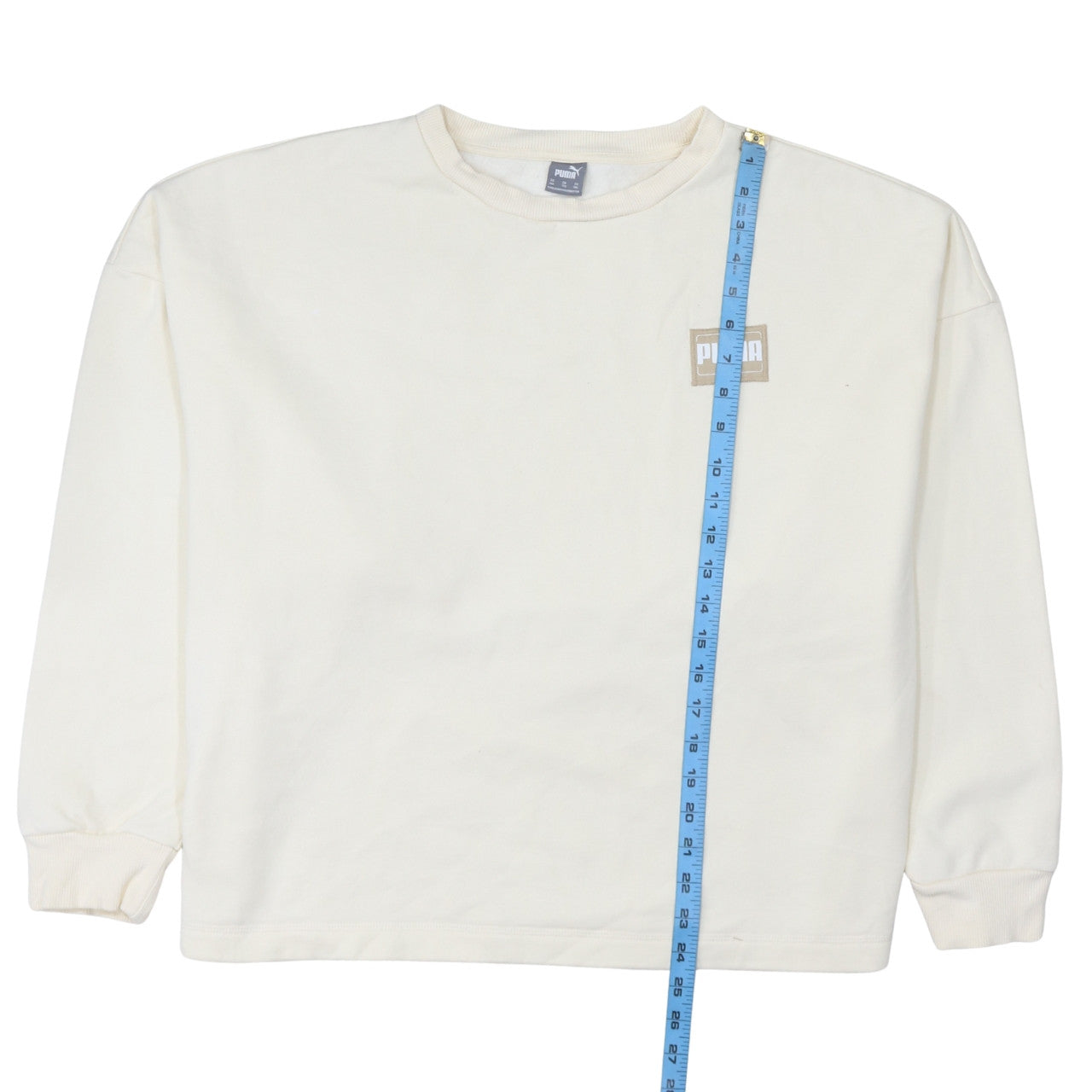 Puma Men's Beige 2XL Crew Neck Pullover Sweatshirt