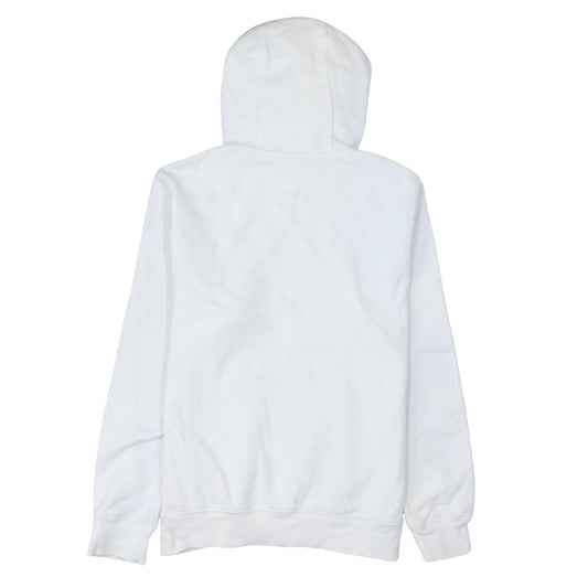 Nike Men's White XS Pullover Hoodie with Brown Logo
