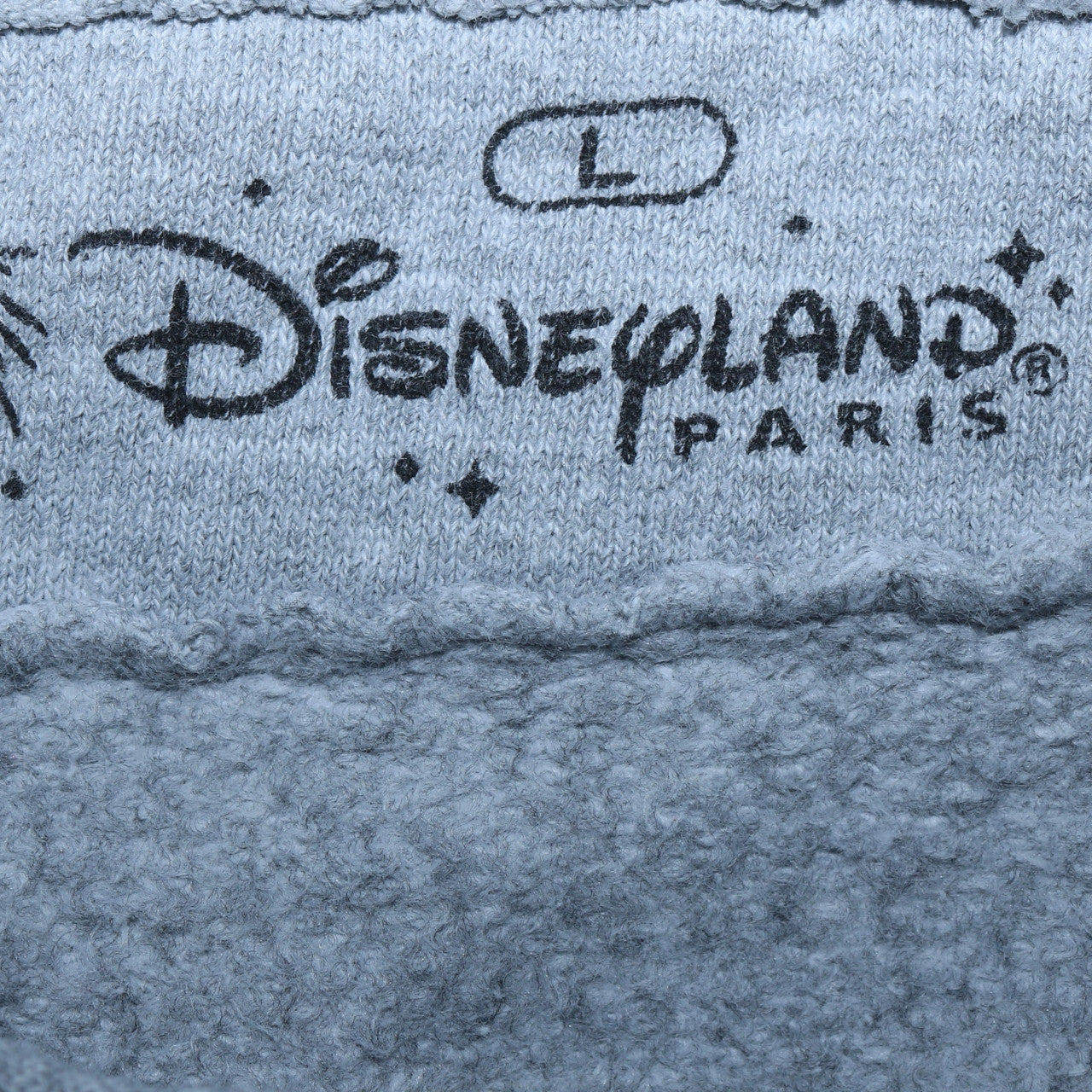 Disneyland Paris Womens Grey Thumper Hoodie Size L Pullover Fleece
