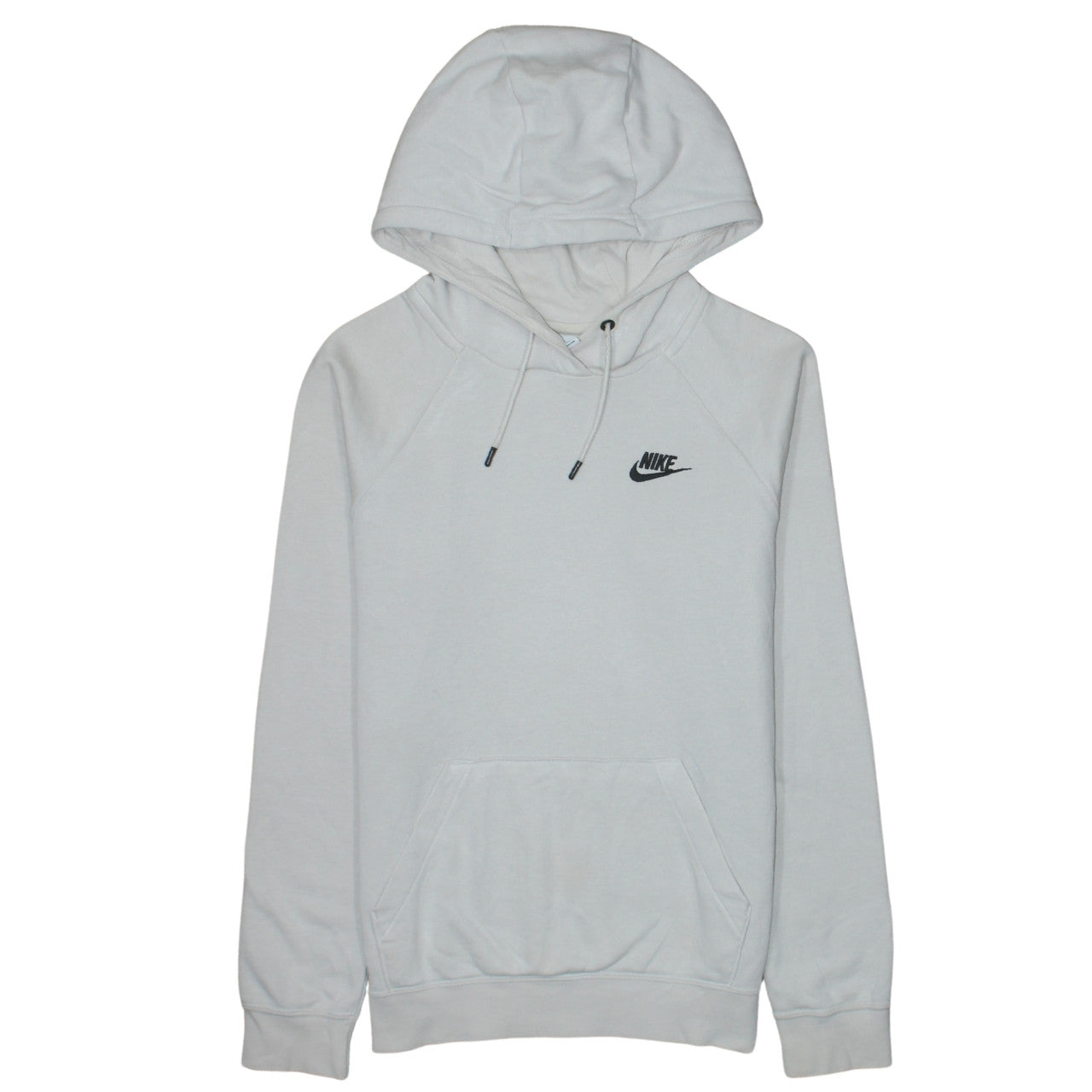 Nike Men's Beige Pullover Hoodie XS Fleece Logo Sweatshirt