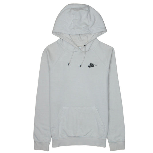 Nike Men's Beige Pullover Hoodie XS Fleece Logo Sweatshirt