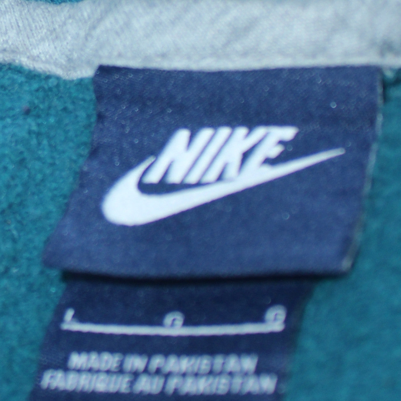 Nike Men's Blue Pullover Hoodie Size L Fleece Sportswear