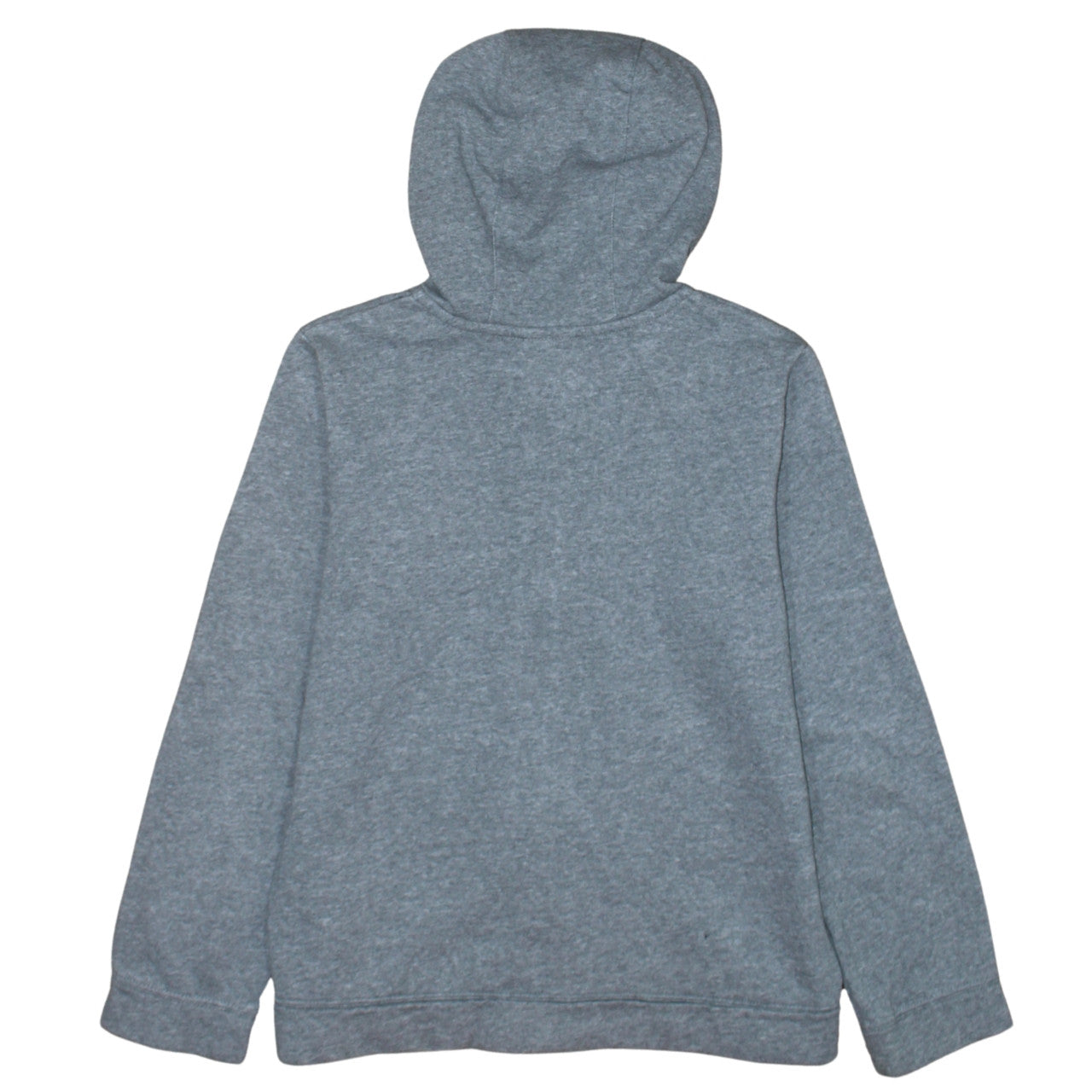 Nike Boys Grey Full Zip Hoodie L 147-158cm Classic Fleece Sweatshirt