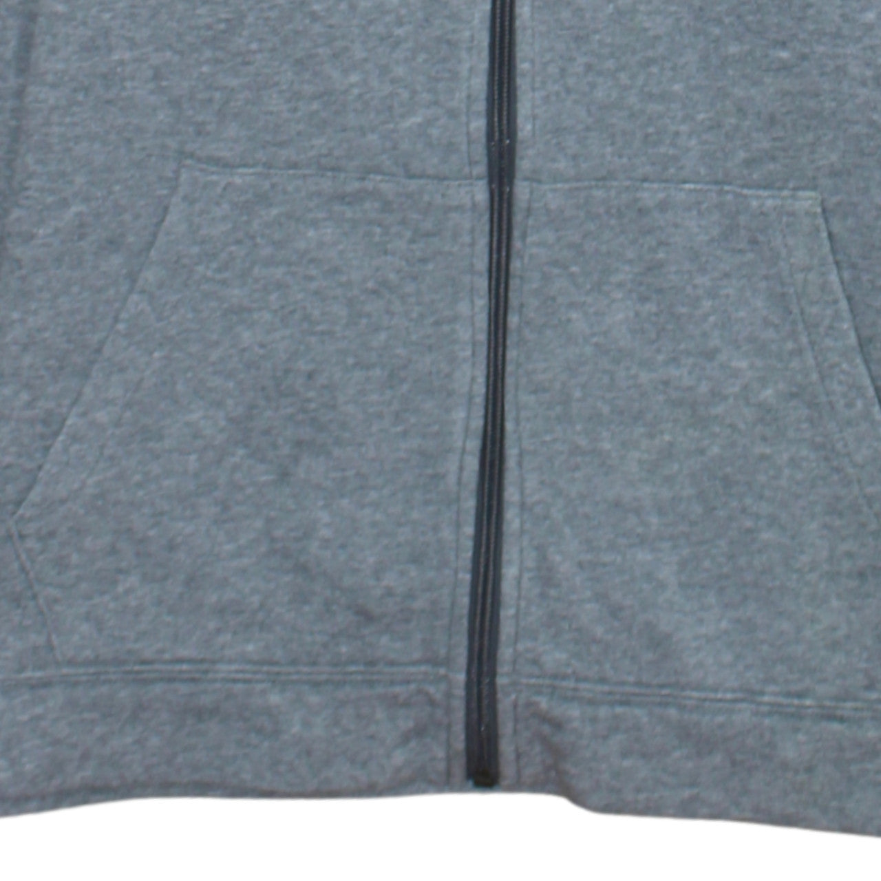 Nike Boys Grey Full Zip Hoodie L 147-158cm Classic Fleece Sweatshirt