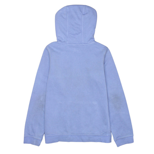 Nike Girls Blue Pullover Hoodie Size 13-14 Years Regular Fit Fleece