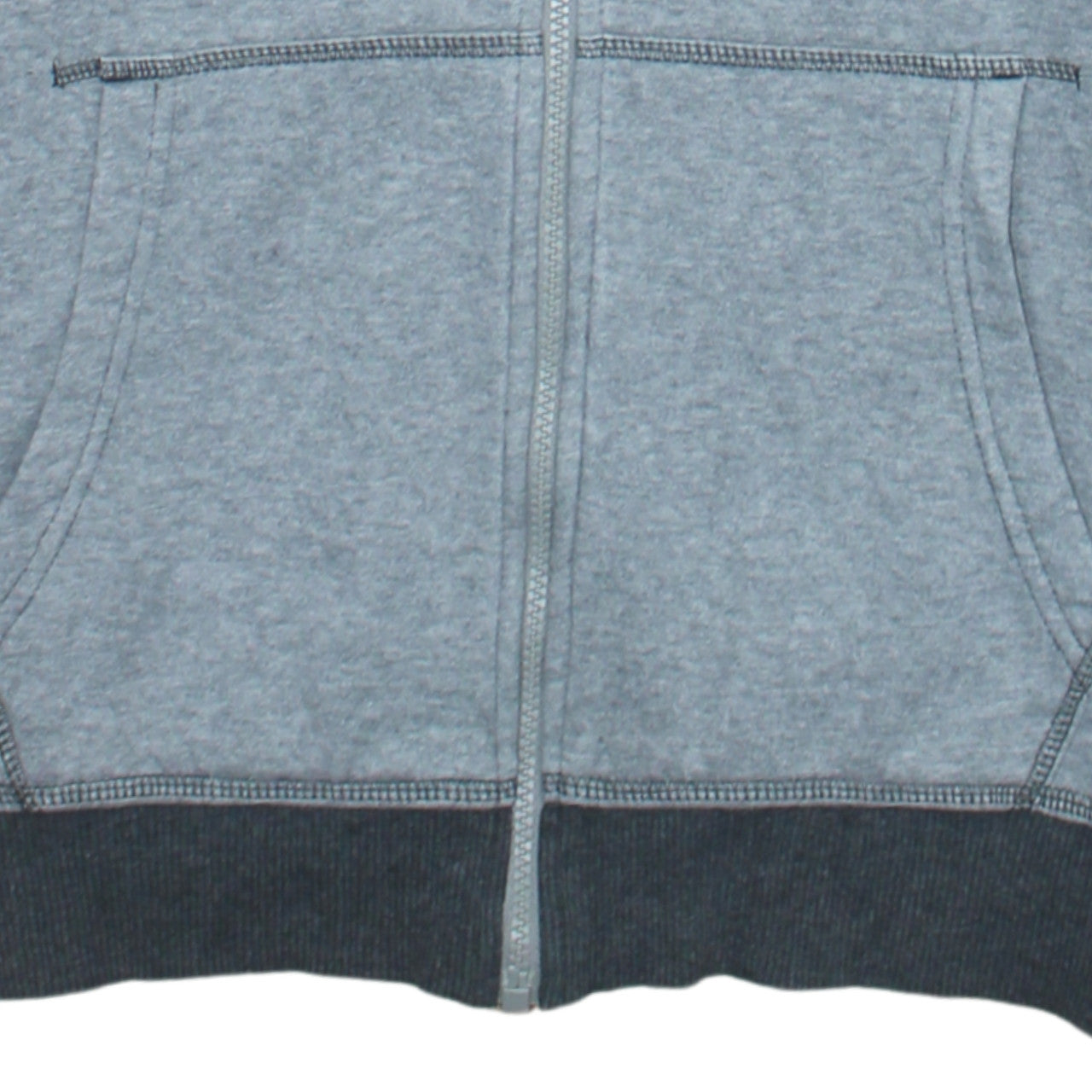Nike Boys Grey XL Full Zip Fleece Hoodie Sweatshirt