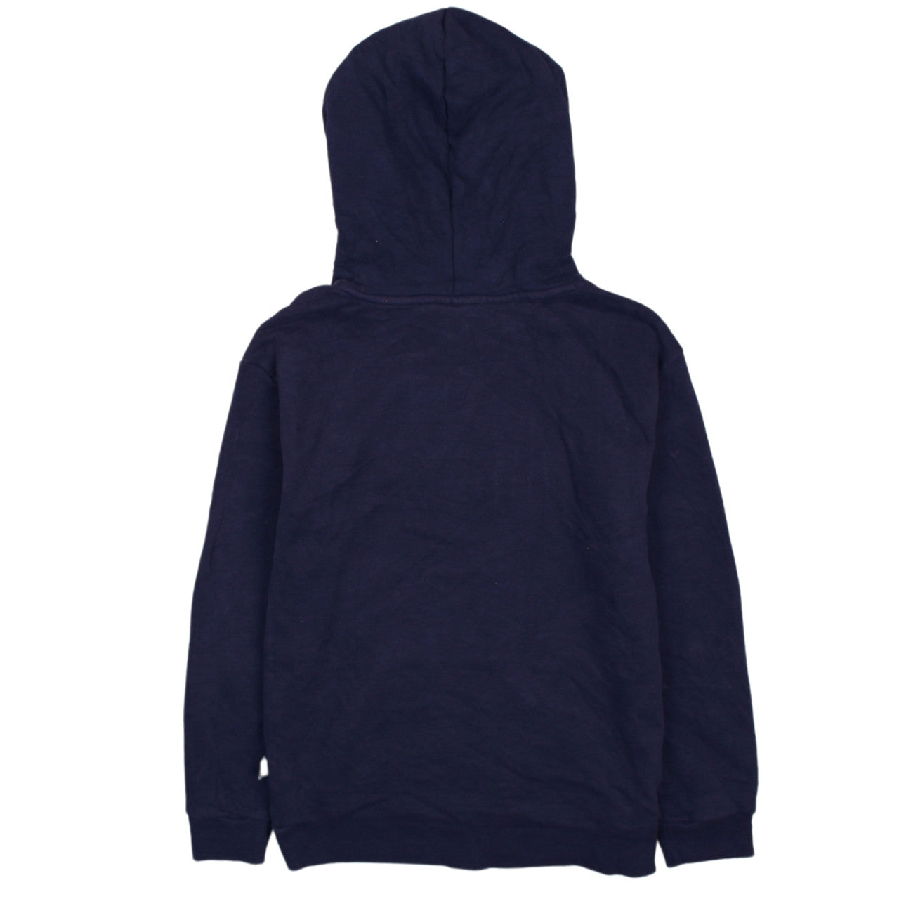 Puma Teens Blue Pullover Hoodie L Logo Fleece Sportswear