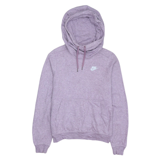 Nike Men's Purple Pullover Hoodie XS Fleece Logo Sweatshirt