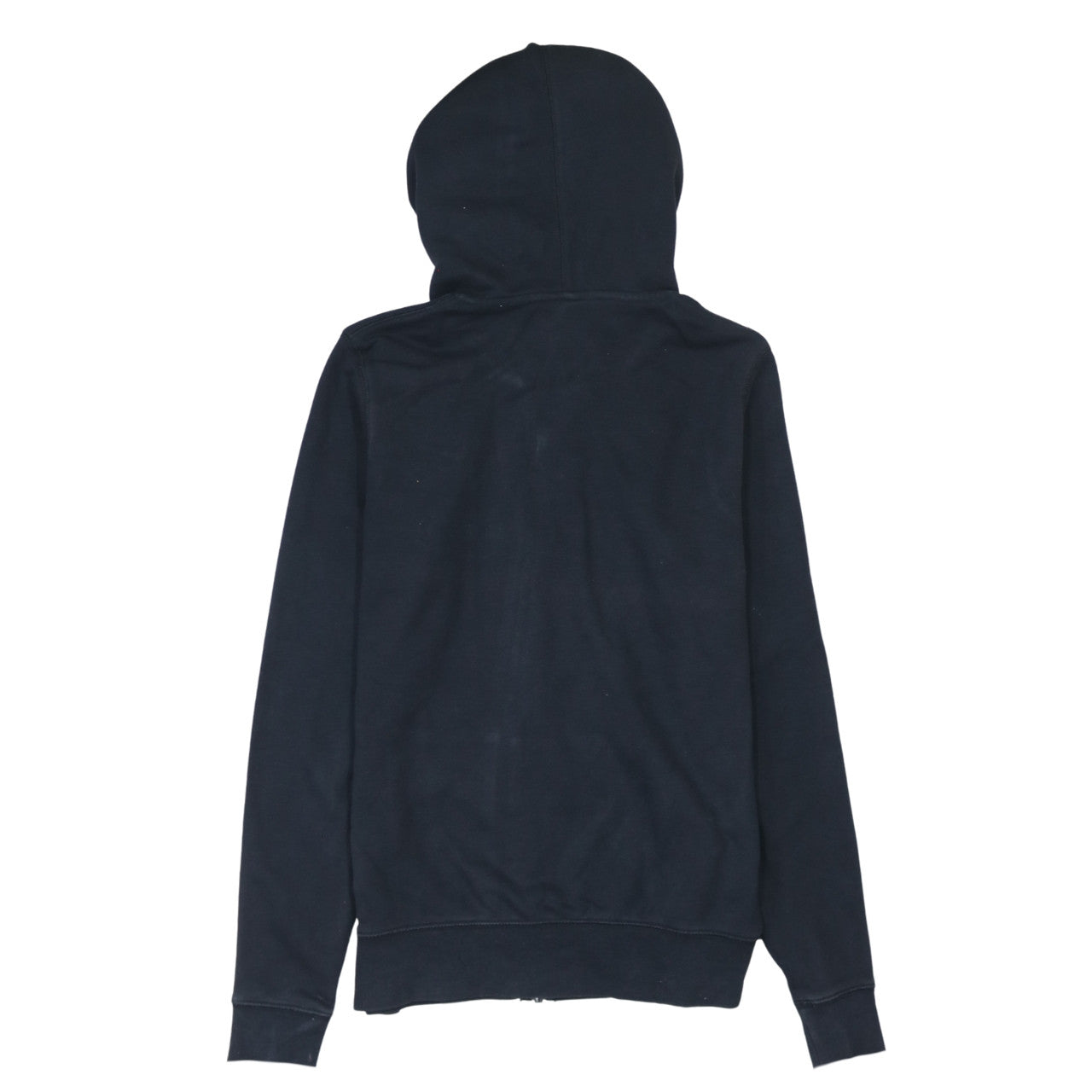 Nike Women's Black Full Zip Hoodie Size S Cotton Blend Logo