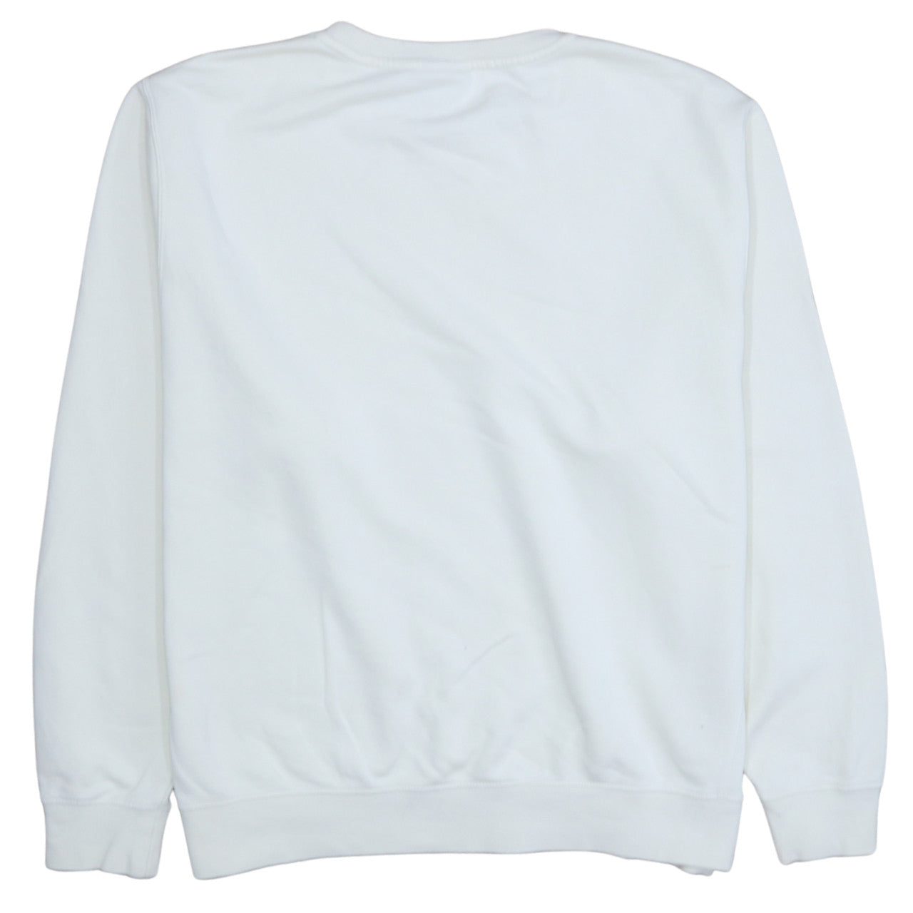 Nike Men's White XL Pullover Crew Neck Fleece Sweatshirt
