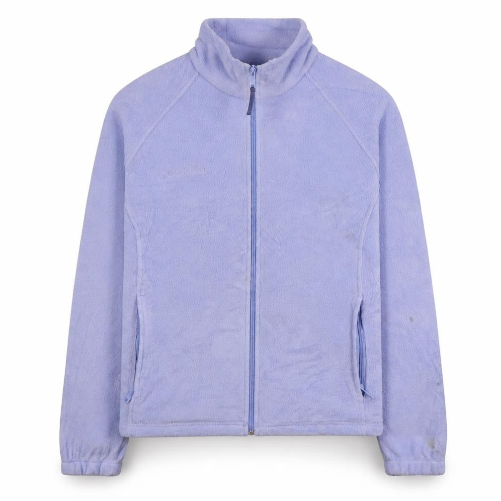 Columbia Women's Purple Fleece Full Zip Jacket L