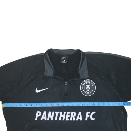 Nike Men’s Black XL Dri-Fit 1/4 Zip Panthera FC Sweatshirt