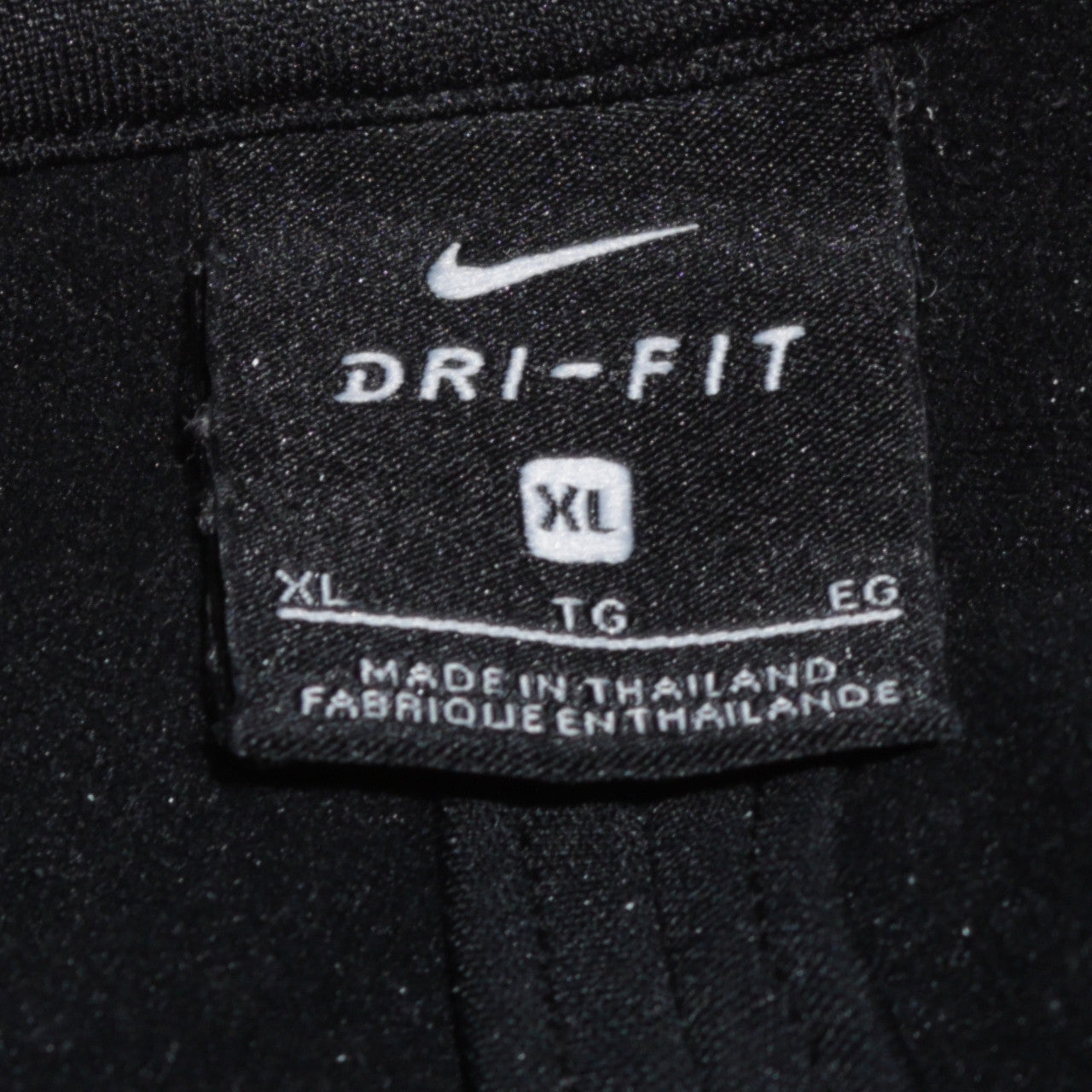 Nike Men’s Black XL Dri-Fit 1/4 Zip Panthera FC Sweatshirt
